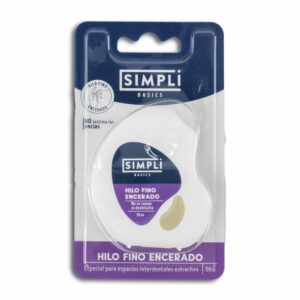 Hilo Dental Seda Fina SIMPLI 50 Metros