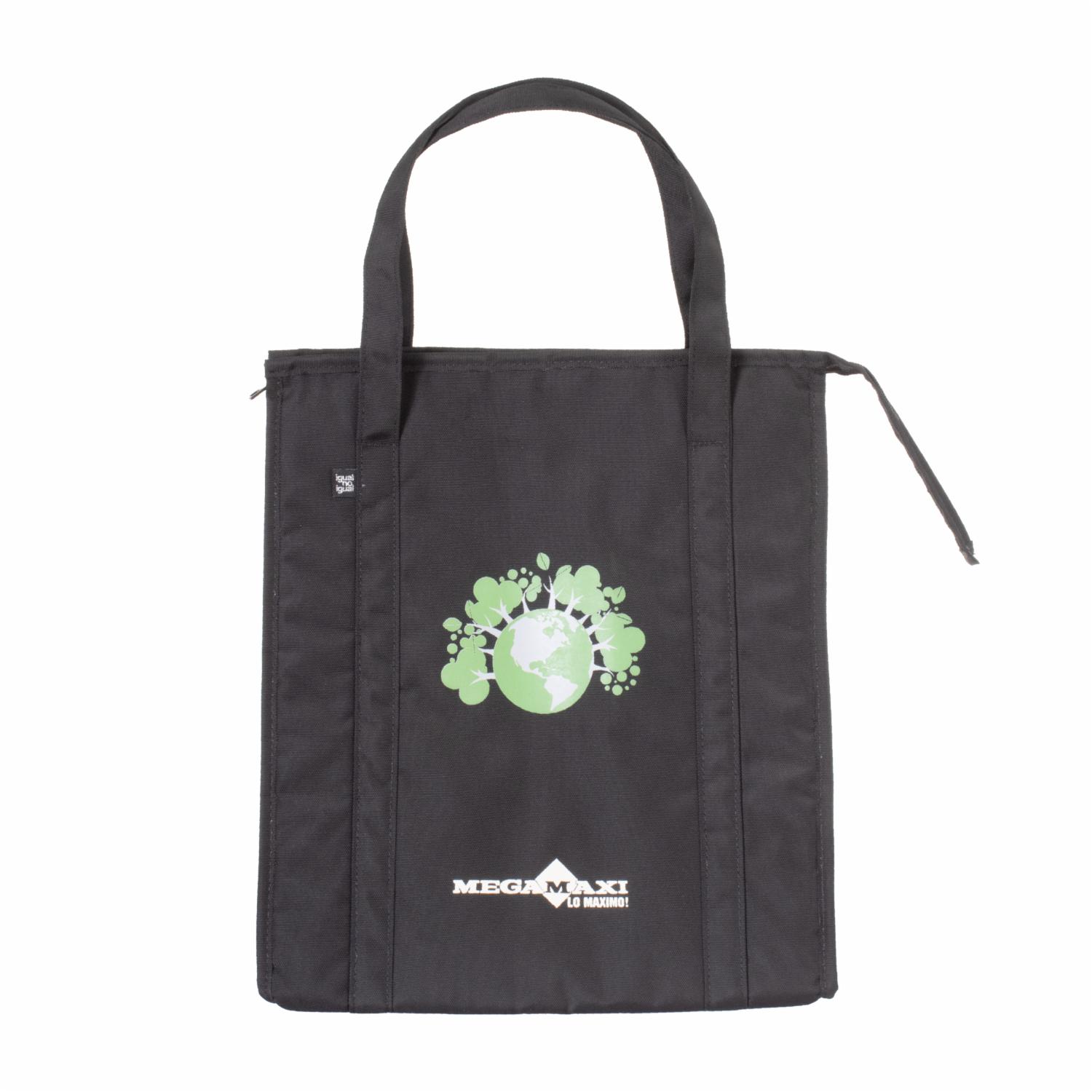 Bolsa Térmica Negra SUPERMAXI 39X33X25 CM - Imagen 3