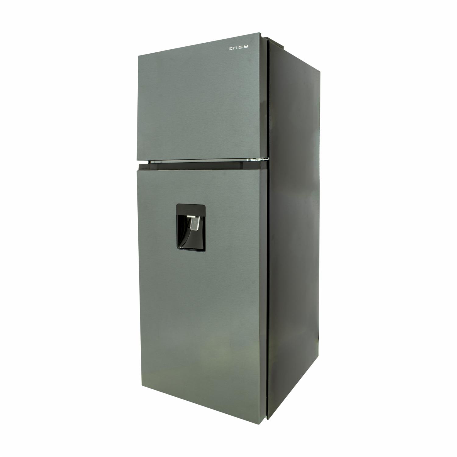 Refrigeradora Top Mount Gris Con Dispensador ENG-468 ENGY 339 Litros