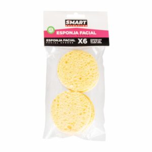 Esponja Facial Skin Care SMART SELECTION Pack X 6 Uds