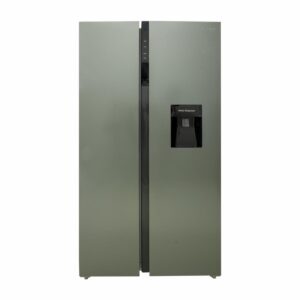 Refrigeradora Side By Side Gris Con Dispensador BCD-606W-E ENGY 572 Litros