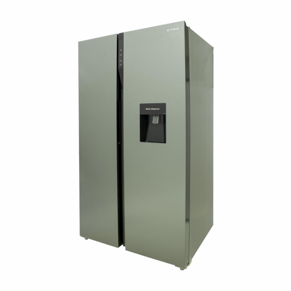 Refrigeradora Side By Side Gris Con Dispensador BCD-606W-E ENGY 572 Litros - Imagen 2