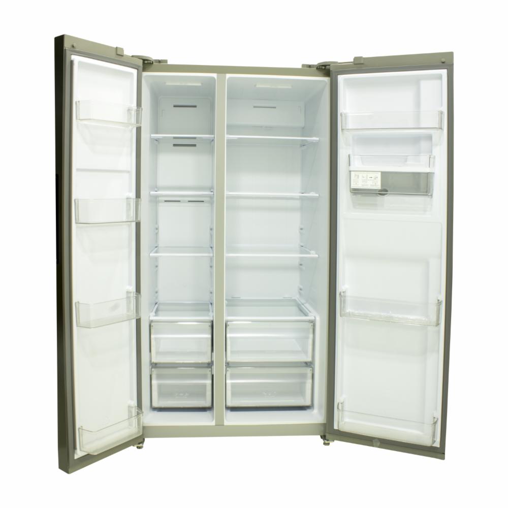 Refrigeradora Side By Side Gris Con Dispensador BCD-606W-E ENGY 572 Litros - Imagen 3