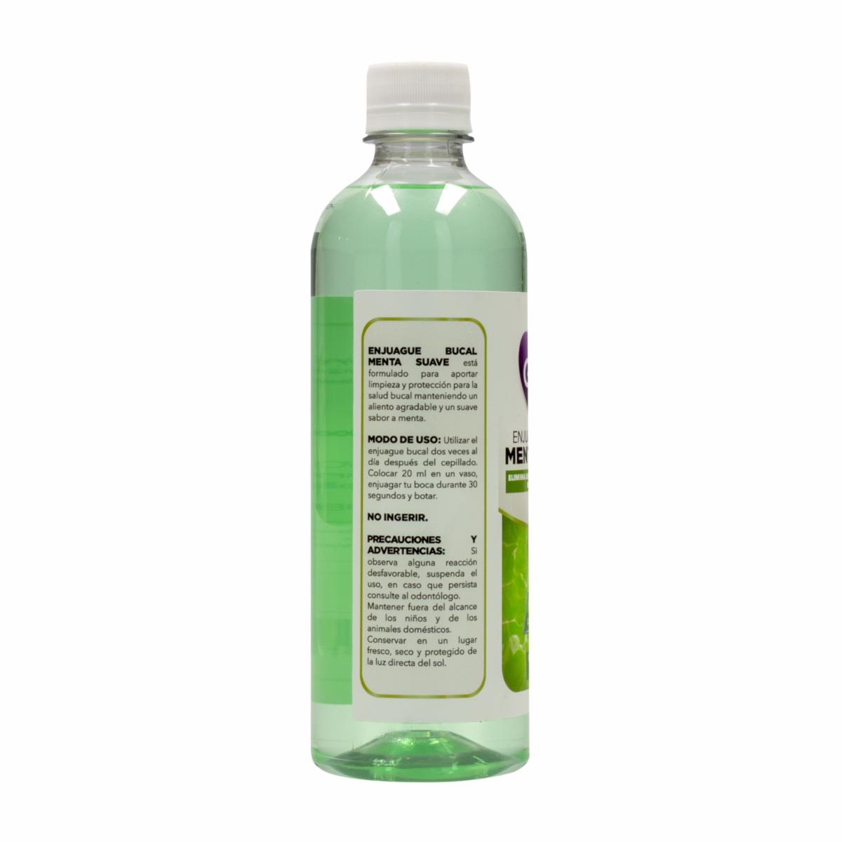 Enjuague Bucal Sabor Menta Suave GAMA 500 Ml - Imagen 2