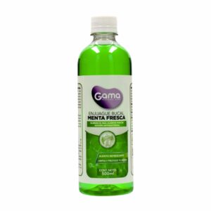 Enjuague Bucal Sabor Menta Fresca GAMA 500 Ml