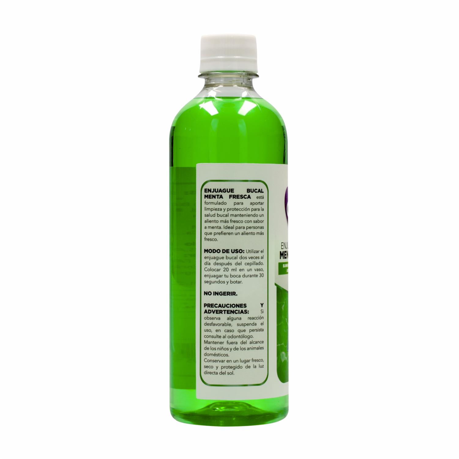 Enjuague Bucal Sabor Menta Fresca GAMA 500 Ml - Imagen 2