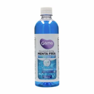 Enjuague Bucal Sabor Menta Fría GAMA 500 Ml