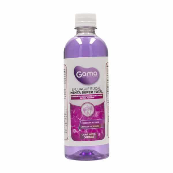 Enjuague Bucal Sabor Menta Super Total GAMA 500 Ml