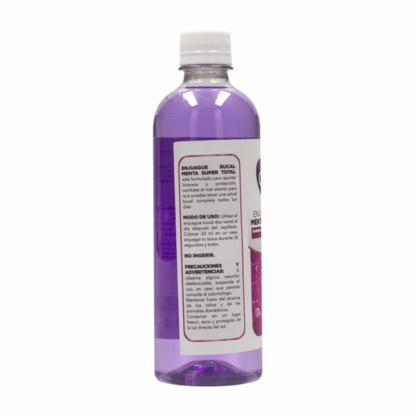 Enjuague Bucal Sabor Menta Super Total GAMA 500 Ml - Imagen 2