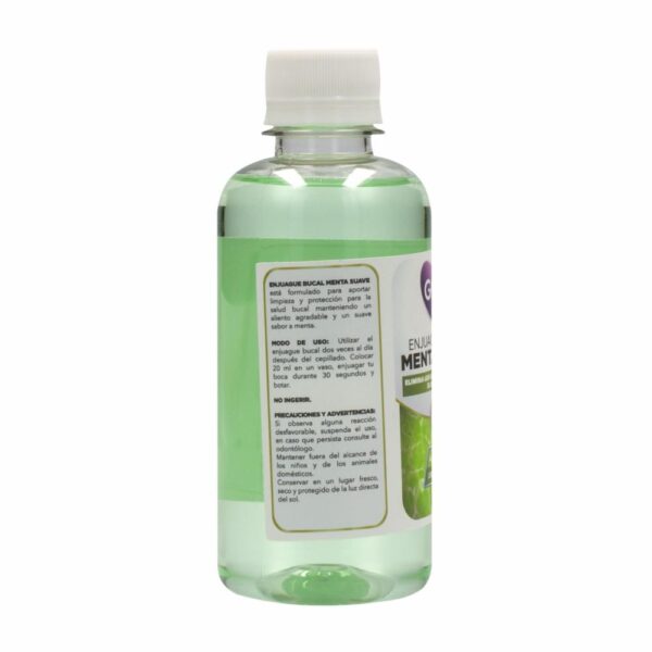 Enjuague Bucal Sabor Menta Suave GAMA 250 Ml - Imagen 2