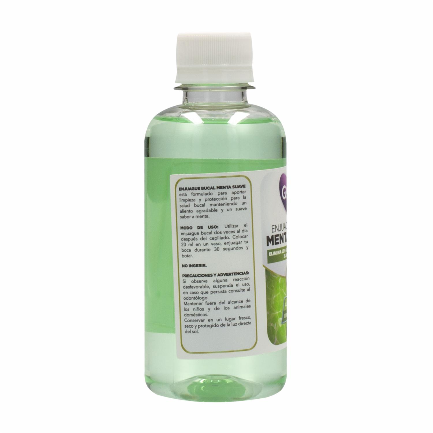 Enjuague Bucal Sabor Menta Suave GAMA 250 Ml - Imagen 2