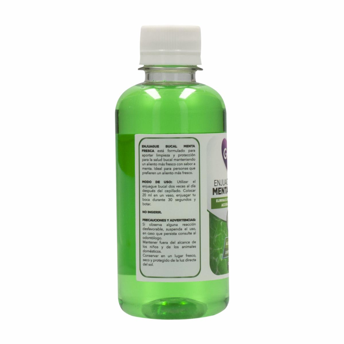 Enjuague Bucal Sabor Menta Fresca GAMA 250 Ml - Imagen 2