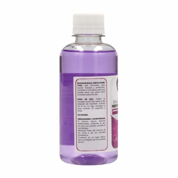 Enjuague Bucal Sabor Menta Super Total GAMA 250 Ml - Imagen 2