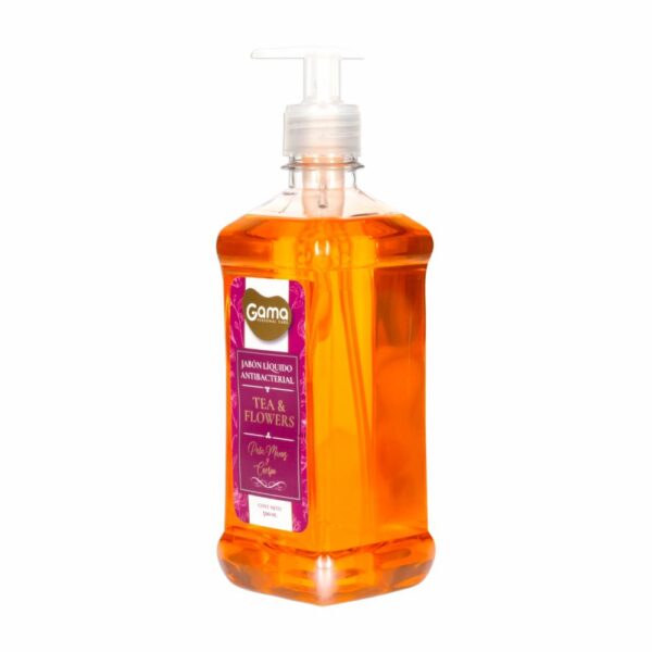 Jabón Líquido Antibacterial Fragancia Tea & Flowers GAMA 500 Ml - Imagen 4