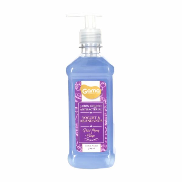 Jabón Líquido Antibacterial Fragancia De Yogurt Y Arándanos GAMA 500 Ml