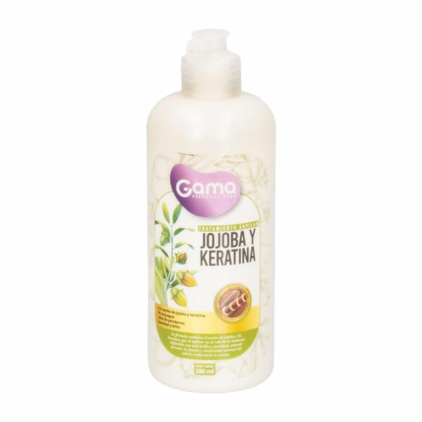 Tratamiento Capilar Con Jojoba Y Keratina GAMA 280 Ml