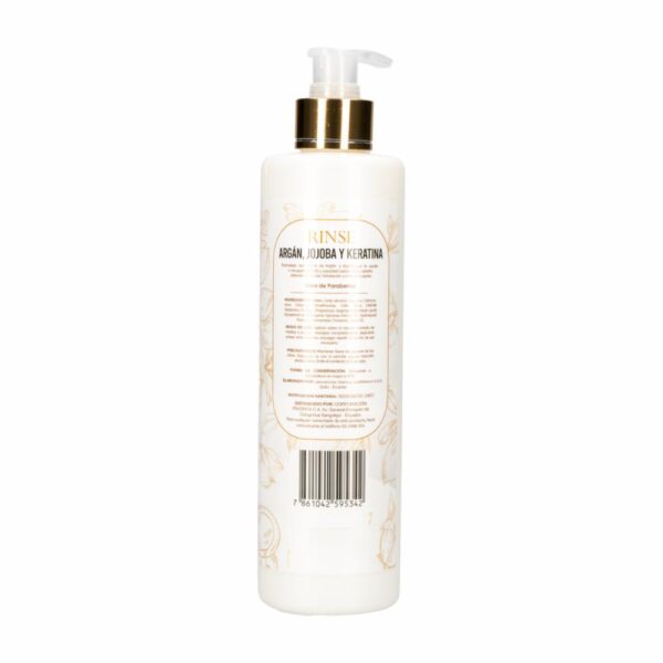 Rinse Para Cabello Ultra Hidratante Con Argán Jojoba y Keratina GAMA 400 Ml - Imagen 2