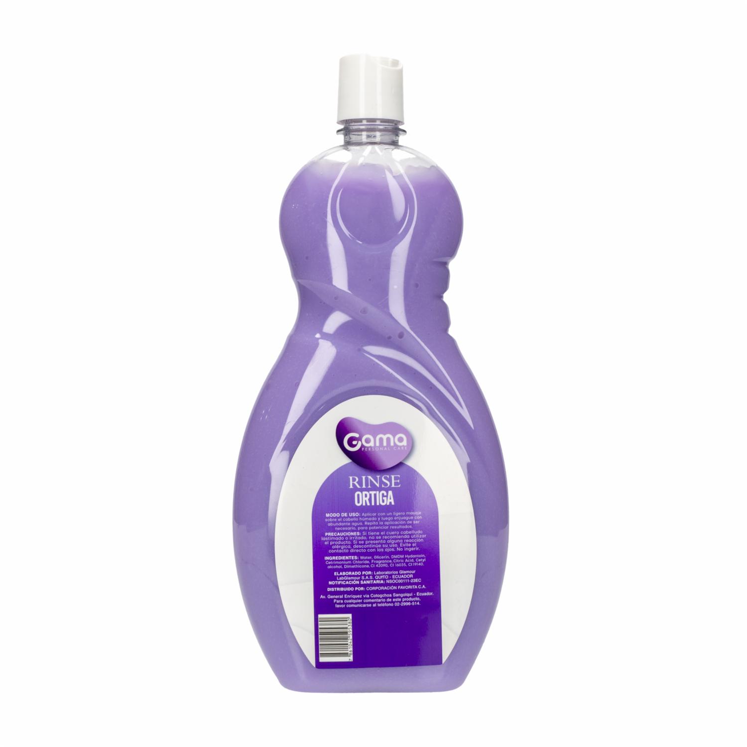 Rinse Para Cabello De Ortiga Para Todo Tipo De Cabello GAMA 1000 Ml
