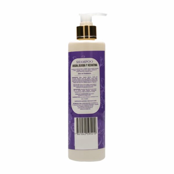 Shampoo Capilar Para Regeneración Intensa GAMA 400 Ml - Imagen 2