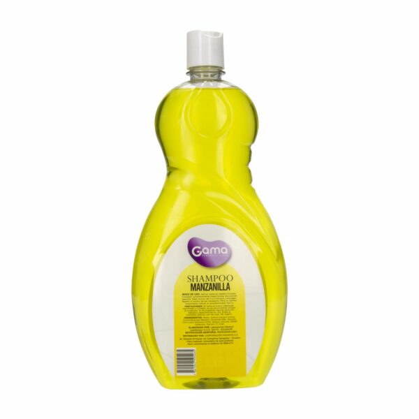 Shampoo Capilar De Manzanilla Para Todo Tipo De Cabello GAMA 1000 Ml - Imagen 2