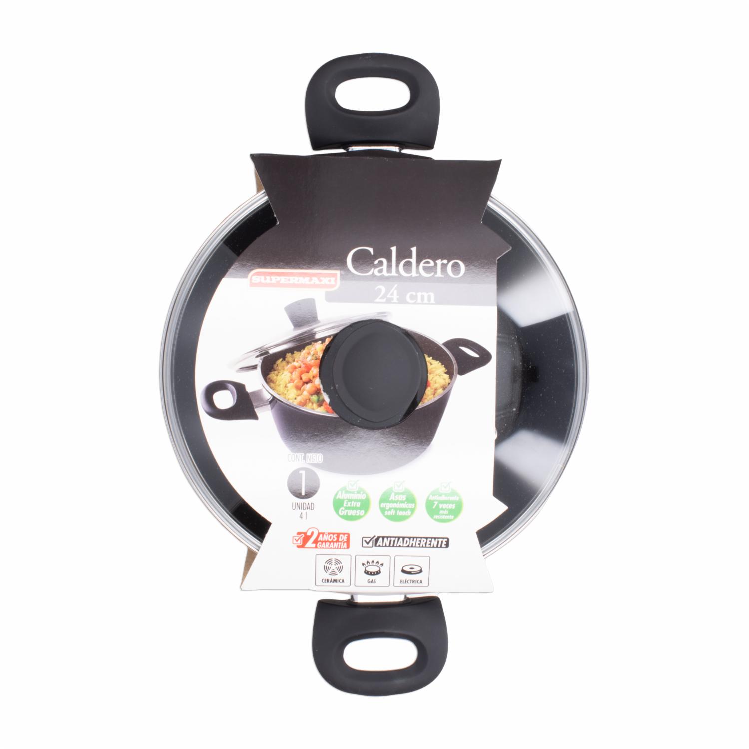 Olla Caldero Aluminio Forjado SUPERMAXI 24 Cm - Imagen 3