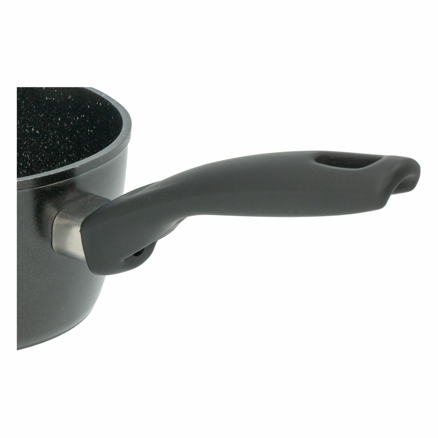 Perol Aluminio Forjado Inducción Negro Brillante SUPERMAXI 16 Cm - Imagen 2