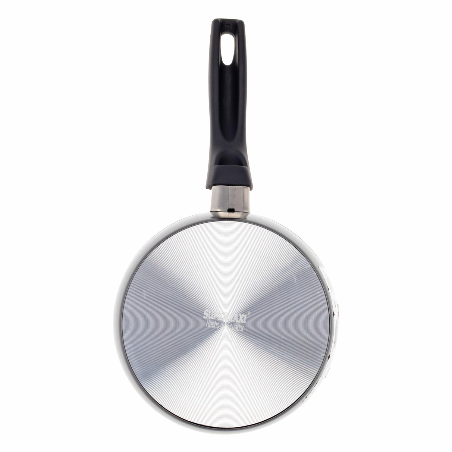 Perol Aluminio Forjado Inducción Negro Brillante SUPERMAXI 16 Cm - Imagen 3