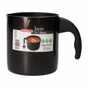 Jarro Hervidor Con Asa Color Negro Brillante SUPERMAXI Unidad