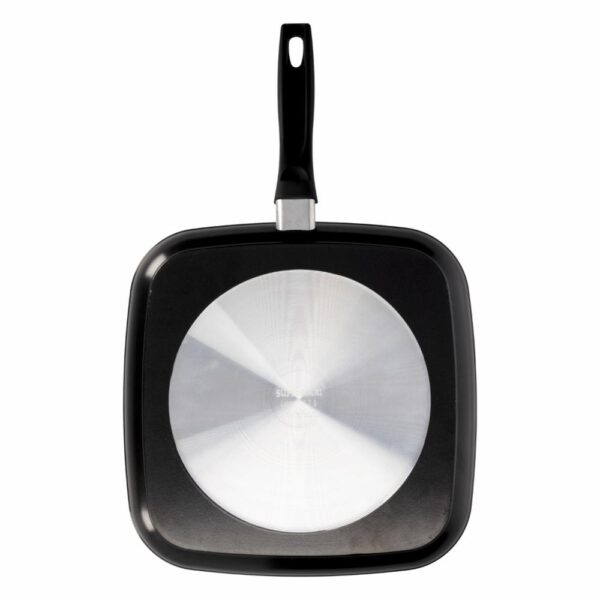 Asador Cuadrado Negro Brillante SUPERMAXI Unidad - Imagen 2