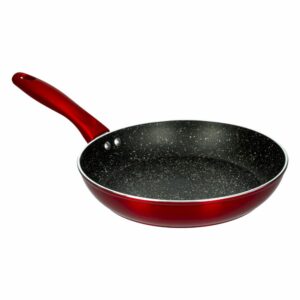Sartén Forjado Para Inducción Color Rojo Brillante SUPERMAXI 24 Cm