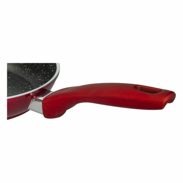 Sartén Forjado Para Inducción Color Rojo Brillante SUPERMAXI 24 Cm - Imagen 3