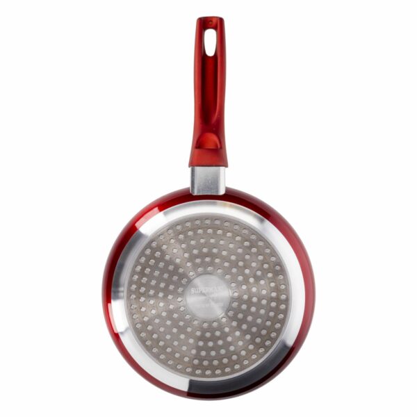 Freidora De Huevos Rojo Brillante De Induccion SUPERMAXI Unidad - Imagen 2