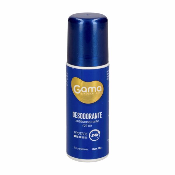 Desodorante Roll On Para Caballero Antitranspirante GAMA 75 G