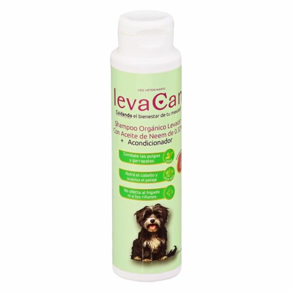 Shampoo Orgánico Para Mascota LEVA CAN 200 Ml
