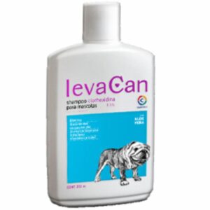 Shampoo Para Mascota De Clorhexidina LEVA CAN 200 Ml