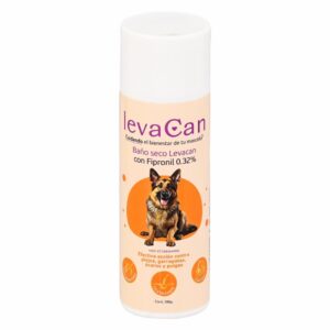 Baño Seco Para Mascota Con Fipronilo LEVA CAN 100 G