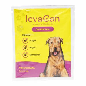 Shampoo Para Mascotas Medicado LEVA CAN 30 Ml
