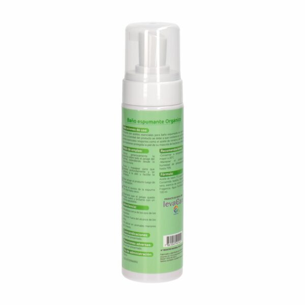 Bath Foam Para Mascotas Con Aceite De Neem LEVA CAN Unidad - Imagen 2
