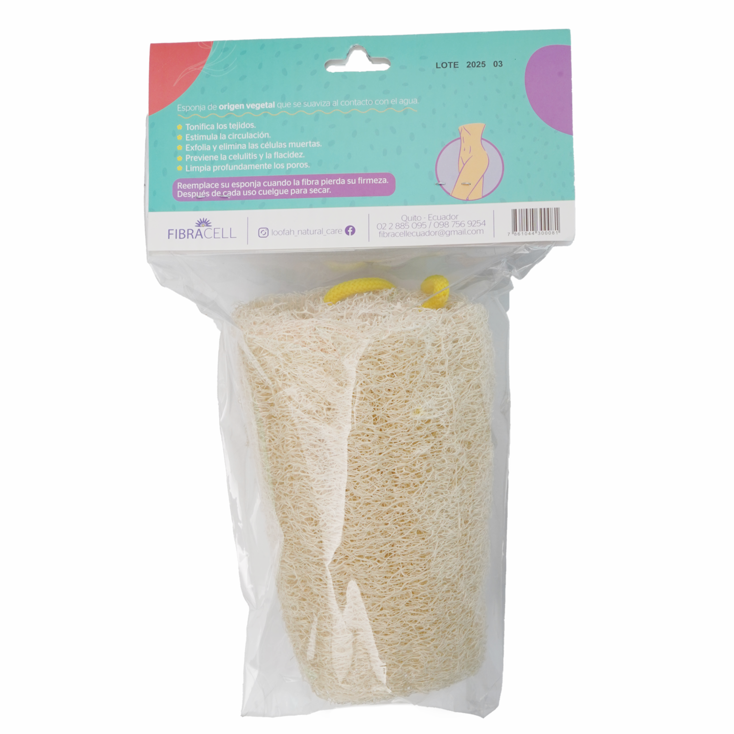 Esponja De Baño Para Cuerpo LOOFAH Unidad - Imagen 4