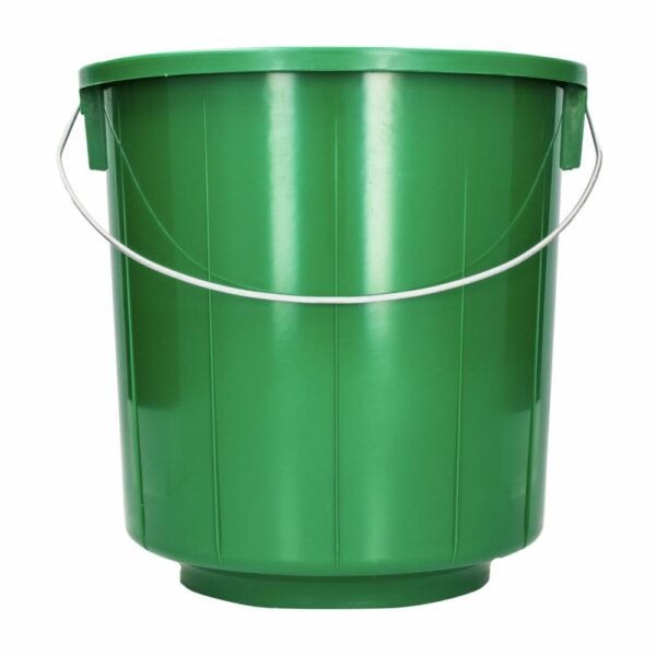 Balde Asa De Alambre Negro (2R) PLASTICOS CHEMPRO 12 L