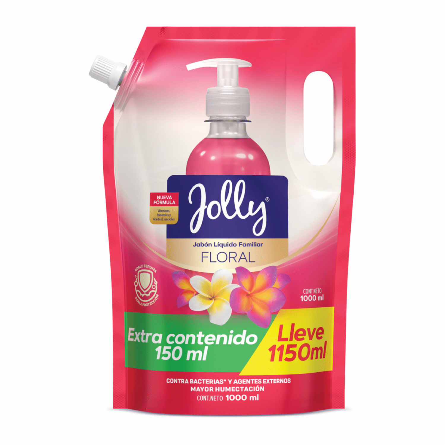 Jabón De Tocador Líquido Fragancia Floral JOLLY 1000 Ml - Imagen 2