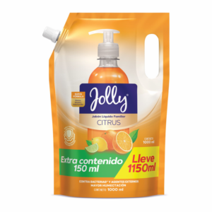 Jabón De Tocador Líquido Fragancia Cítrica JOLLY 1000 Ml
