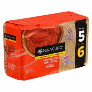 Jabón De Tocador Arcilla Lleva 5 Paga 6 NINACURO 720 G