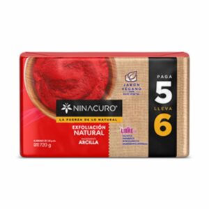 Jabón De Tocador Arcilla Lleva 5 Paga 6 NINACURO 720 G