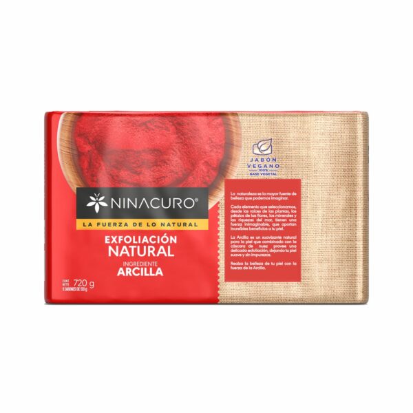 Jabón De Tocador Arcilla Lleva 5 Paga 6 NINACURO 720 G - Imagen 5