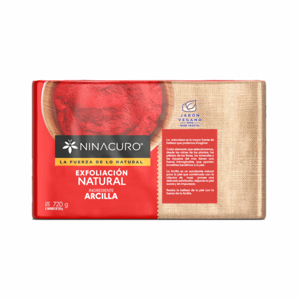 Jabón De Tocador Arcilla Lleva 5 Paga 6 NINACURO 720 G - Imagen 6