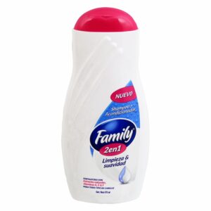 Shampoo Con Acondicionador Limpieza Y Suavidad FAMILY 970 Ml
