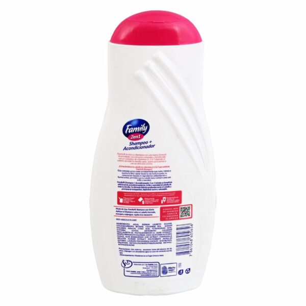 Shampoo Con Acondicionador Limpieza Y Suavidad FAMILY 970 Ml - Imagen 2