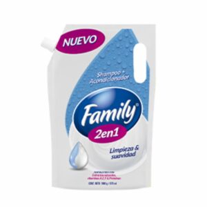 Pack 2en1 Shampoo+acondicionador Limpieza Y Suavidad Doypack FAMILY 970 Ml