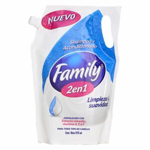 Pack 2en1 Shampoo+acondicionador Limpieza Y Suavidad Doypack FAMILY 970 Ml